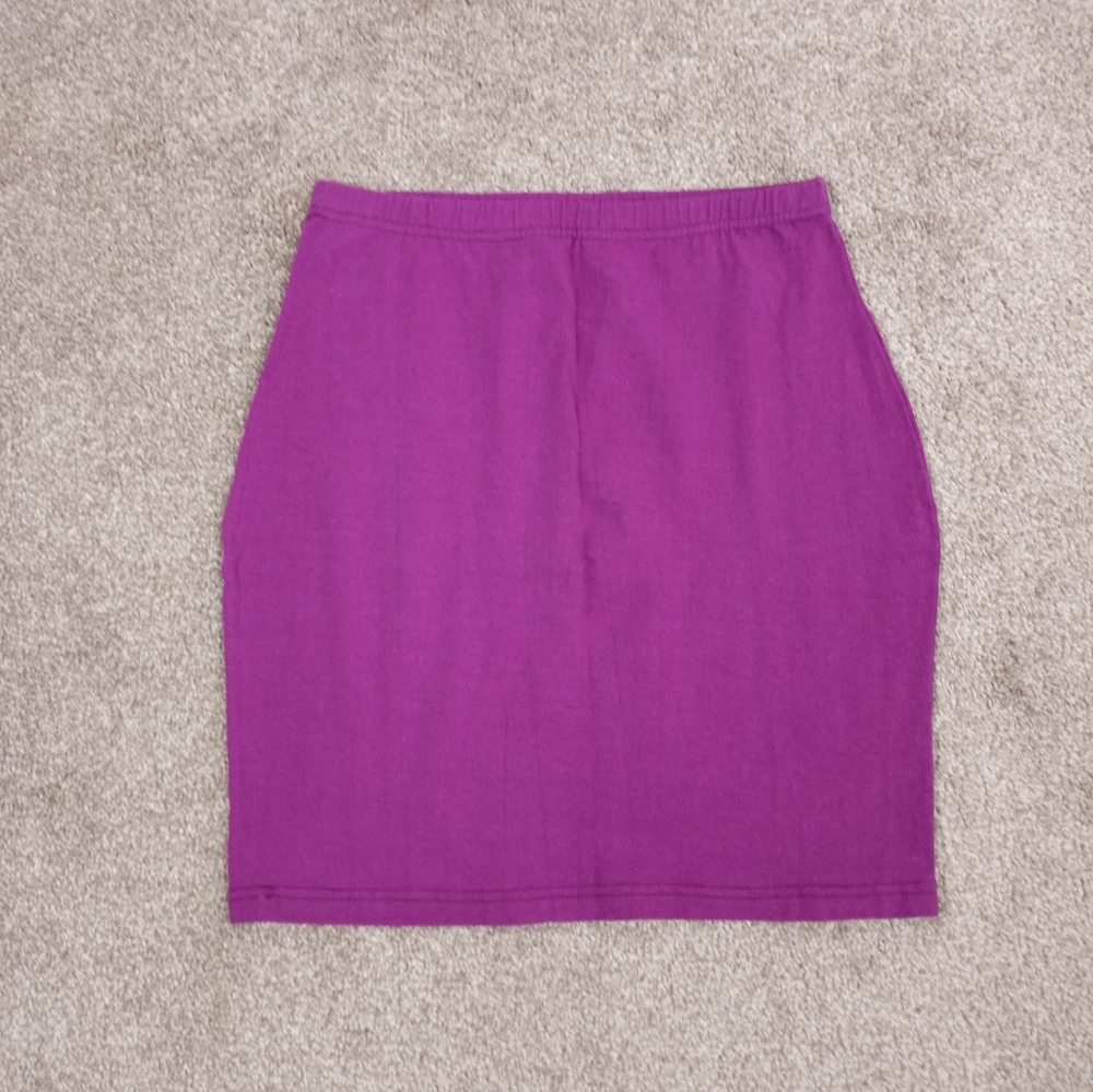 Vintage Magenta Mini Skirt!